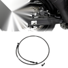 Motorcycle 140cm Motorcycle Brake Clutch Oil Hose Line Nylon Stainless Steel Wire Braid PU