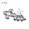 Universal Motorcycle 4Pcs Windscreen License Plate M6 Bolts Screw