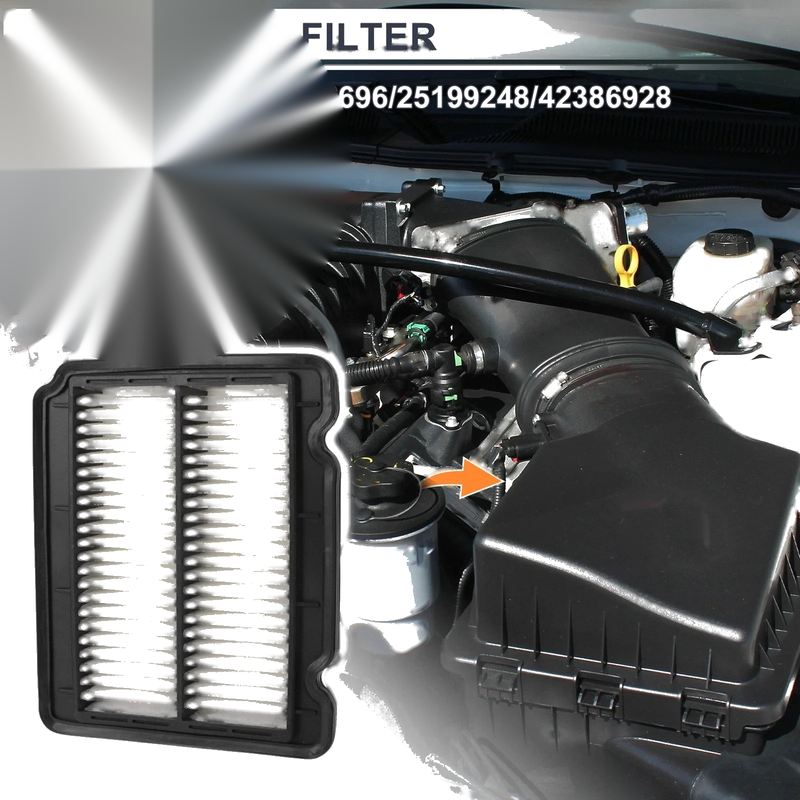 Chevrolet Aveo 1.6L 1 Pcs Car Engine Air Filter (2004 - 2011)