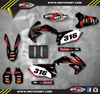 Honda CRF 450 Full Custom Graphic Stickers (2009-2012)