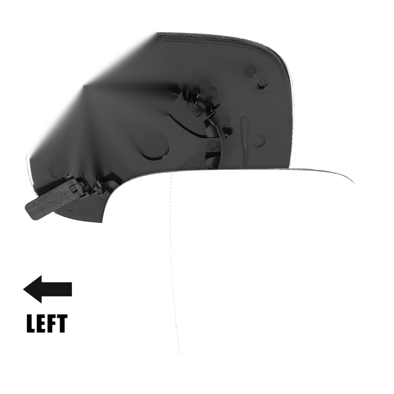 Volvo XC70 Heated Mirror Glass Replacement w/ Backing Plate (2008-2016)