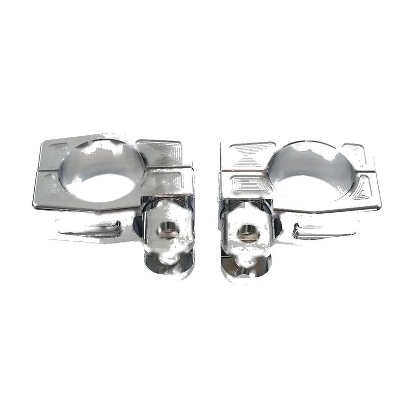 Harley 38MM Highway Crash Bar Mount Foot Peg Rest Clamp Bracket