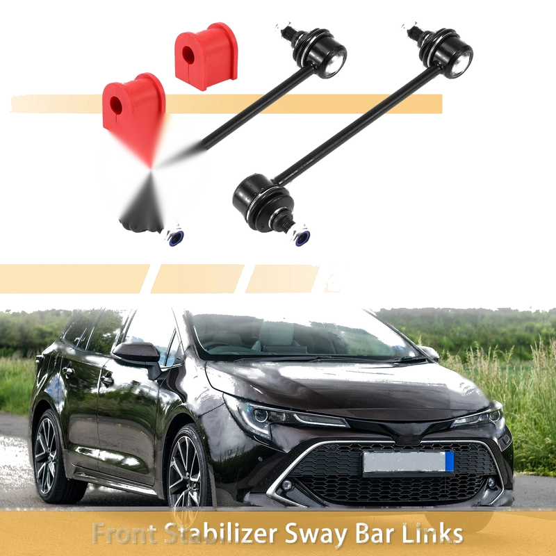 Toyota Camry Set Rear Stabilizer Sway Bar Link with Bushing