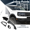 BMW X5 E53 Black Front Right Exterior Door Handle (2000-2006)