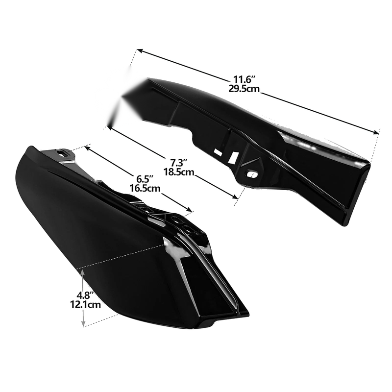 Harley CVO Road Street Glide FLHXSE Mid Frame Air Deflectors (2023-2025)