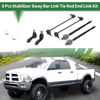 Dodge 8 Pcs Suspension Kit Tie Rod Ends & Sway Bar Links with Boots