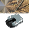 Honda PCX125 Kickstand Plate Pad Aluminum Alloy Titanium Tone