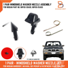 Nissan Navara D21 Pathfinder Pair Windshield Washer Nozzle Jet (86-97)