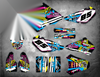 Suzuki RM 85 Custom Graphics Full Kit (2001-2008)