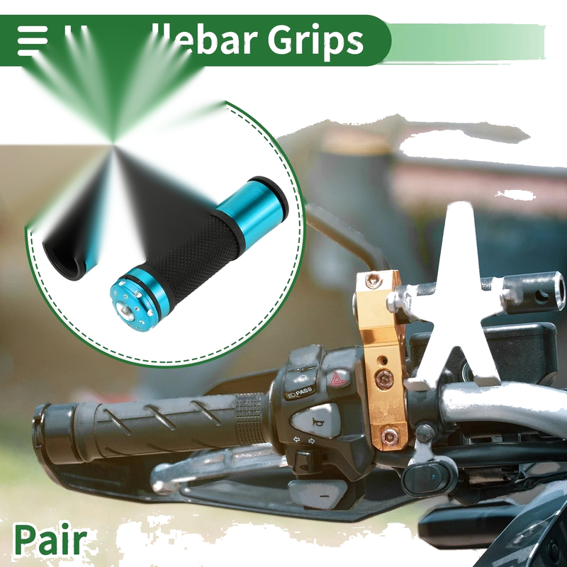 Motorcycle Grips / 7/8" 22mm Hand Grips