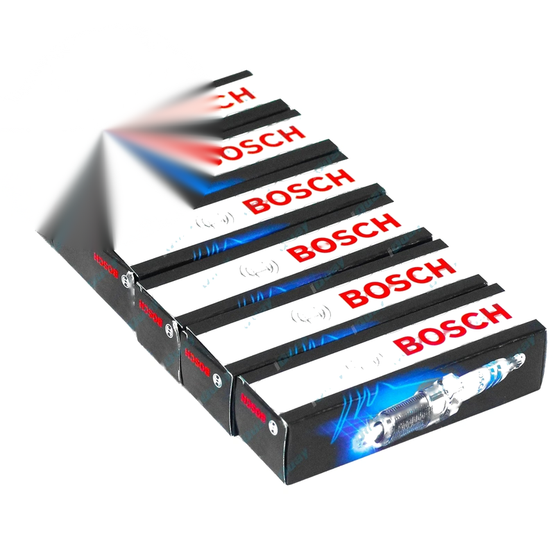 Nissan Navara D40 4.0L VQ40DE 2005~2012 Engine Bosch Spark Plugs V6 Set