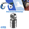 Cars 4 x 3x10x4mm Double Shield Deep Groove Car Ball Bearings
