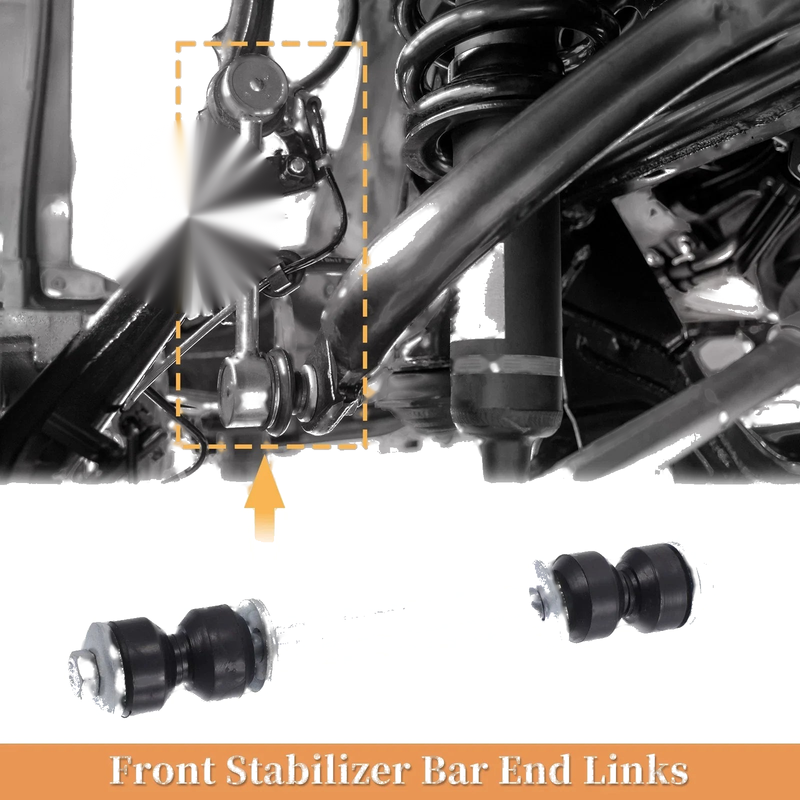 Ford Mustang, GMC Savana 1500 Front Stabilizer Sway Bar Links