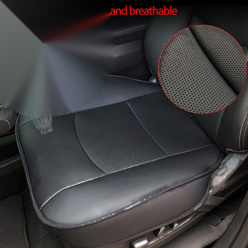 Car SUV - Cushion Pad Protector PU Leather Front Seat Cover (All Years)