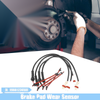 PORSCHE BOXSTER (2005-2012) 2 x Black Red White Rear Brake Pad Sensor