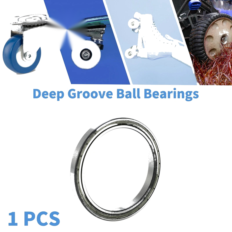 Scooter Skateboard Wheel Deep Groove Ball Bearings 80x100x10mm 1 Pc