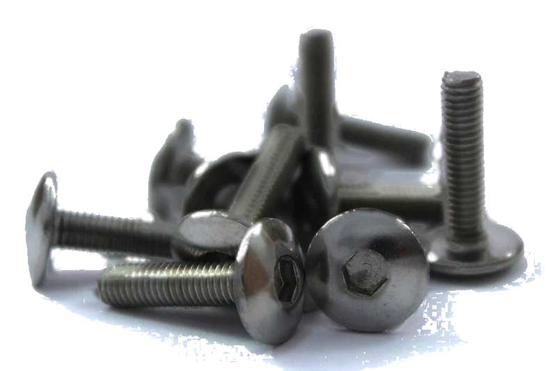Suzuki M5 10x Fork Head Screw 20mm Stainless Steel