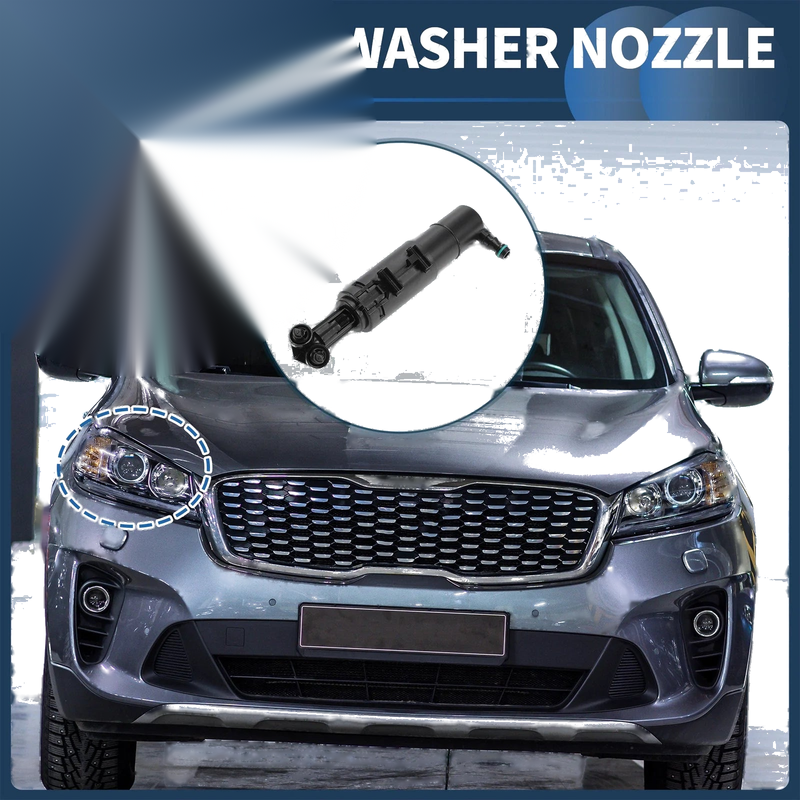 Mercedes-Benz C200 Front Passenger Headlight Washer Nozzle (2007-2015)