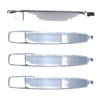 Holden Barina, Cruze Chrome Outer Door Handles 4 x (2011-2018, 2009-2016)