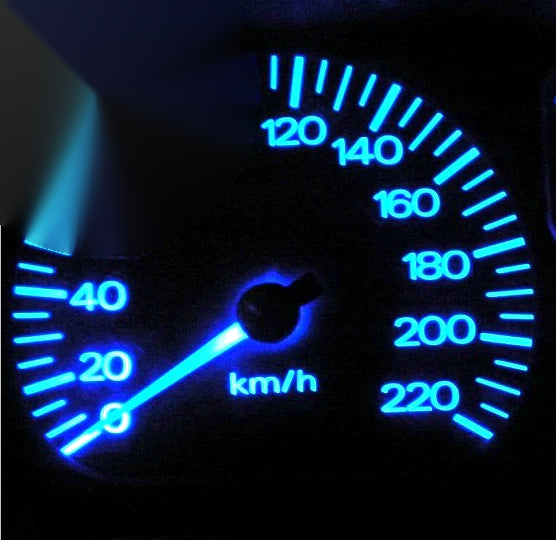 Subaru Outback Blue LED Dash Instrument Cluster Light Kit (1998-2003)