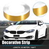Car / Motorcycle 1.2 Width 164ft Decorative Strips Waterproof Gold Tone