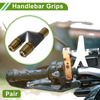 Motorcycle Grips / 7/8" 22mm / Aluminum Bronze Hand Grips