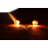 Kawasaki ZX-7R ZX-9R ZX-12R Clear Front Turn Signal Lights (1996-2006)