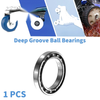Deep Groove Ball Bearings 70x100x16mm 1 x Silver Tone