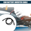 Car Inverter Battery Cable 5/16-3/8 2ft Battery Copper Wire Black
