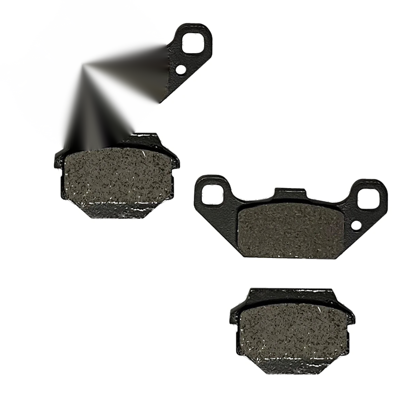 Kawasaki Tecate-4 250 Front Semi-Metallic Brake Pads (1987–1988)