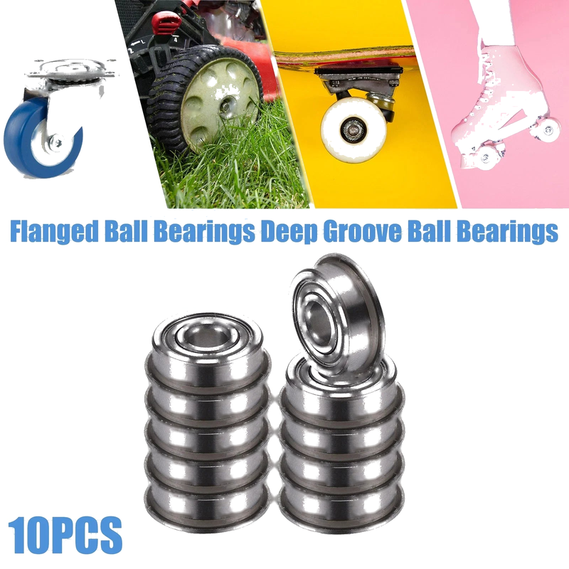10x 5x14x5mm Double Metal Shield Single Row Deep Groove Ball Bearings