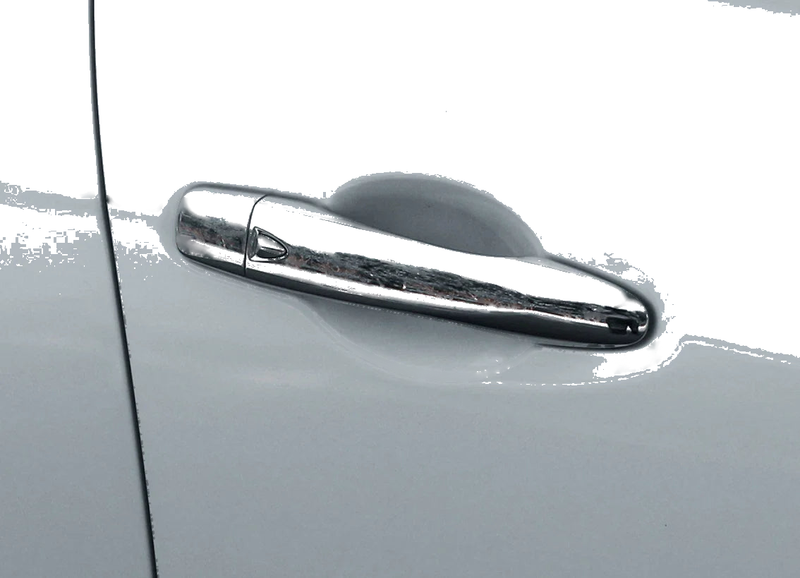 Nissan Kicks (2016-2020) 10 x Chrome Door Handle Smart Keyhole Cover Trim