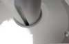 60mm Post Round Anodised Aluminum Boat Pedestal Dee Base