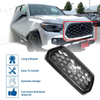 Toyota Tacoma (2021-2023) Black Deep Gray Hood Bumper Grille
