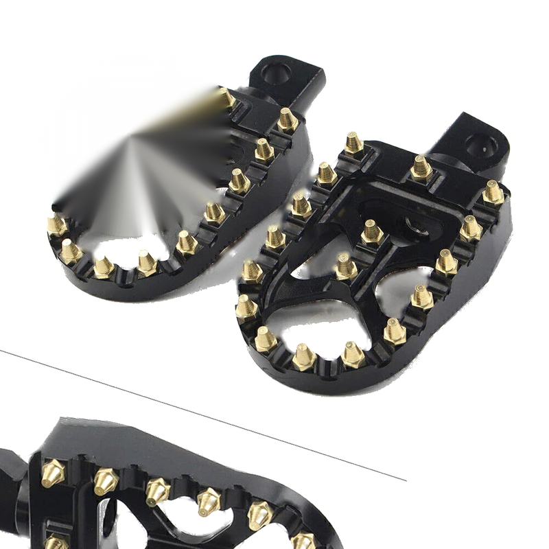 Harley Touring Dyna CNC MX Style Anti-Skid Foot Pegs