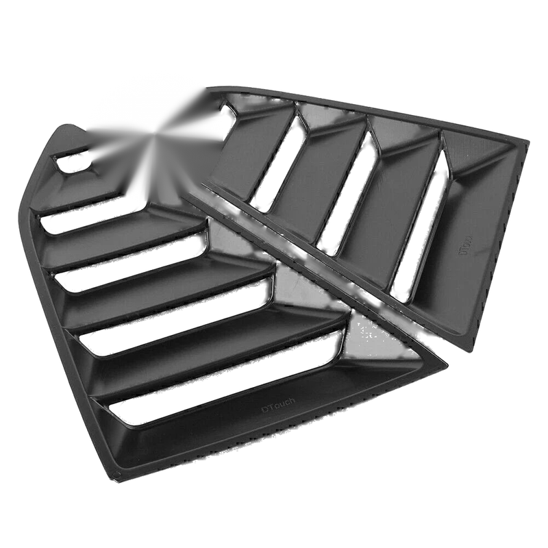 Chevy Camaro Rear Side Window Louver Vents Cover Trim (2016-2018)