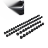 Harley Touring Road Street King Glide Softail Black Engine Bolt Caps Cover