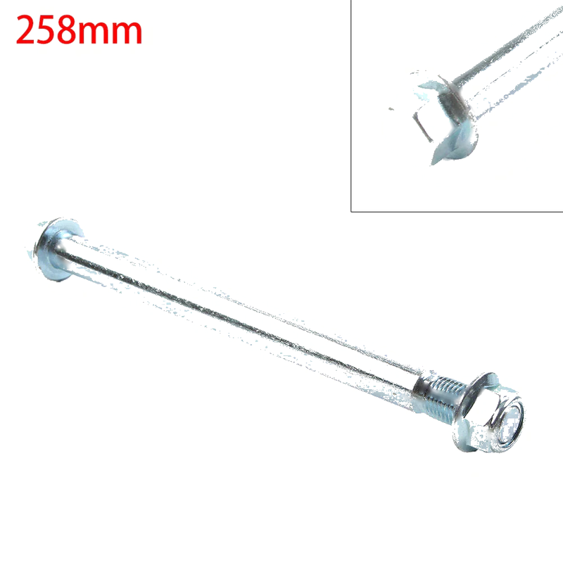 110cc 125cc Dirt Bike 258mm Front Rear Wheel Hub Axle Shaft