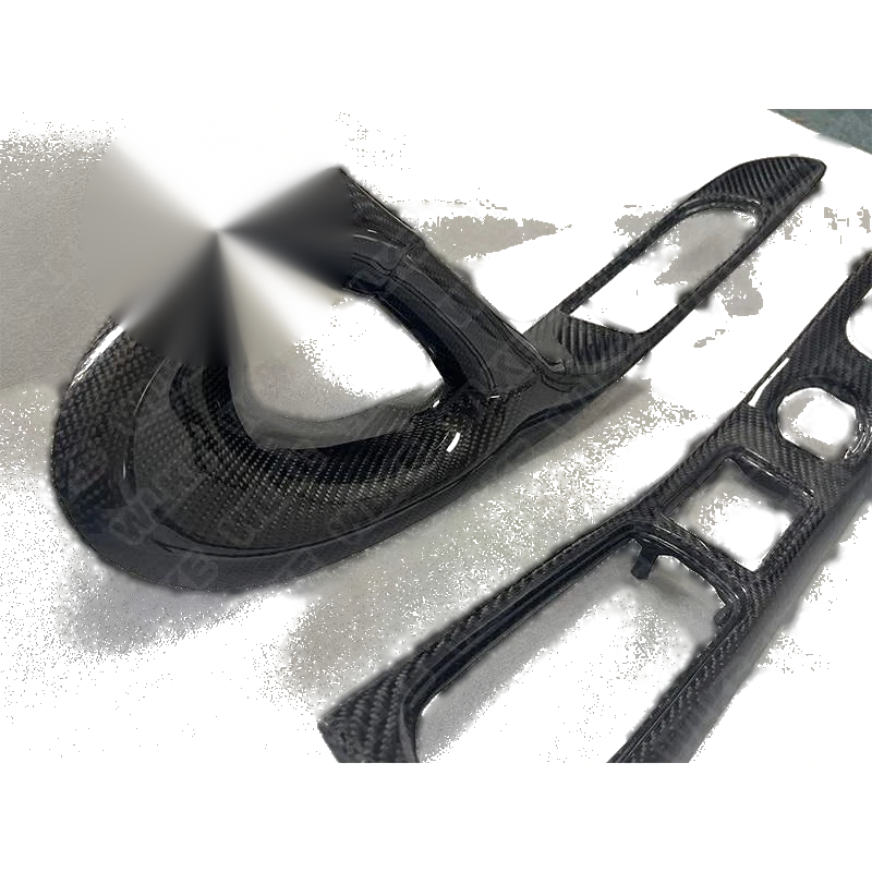 Mazda RX-7 FD3S Carbon Fiber Interior Complete Door Handle Panel Replacement