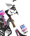 Yamaha YZF 450 (2010-2013) BERM Style Decals Custom Graphics Kit