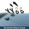 Ford Windshield Washer Nozzle & Hose Connector (1 Set)