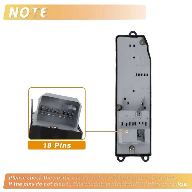 Toyota Hilux Power Window Switch (2004-2009)