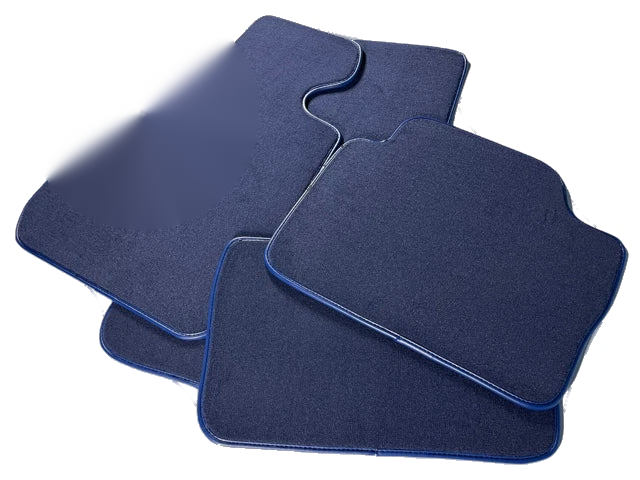 All BMW Models Tailored Dark Blue Floor Mats (1990-2022)