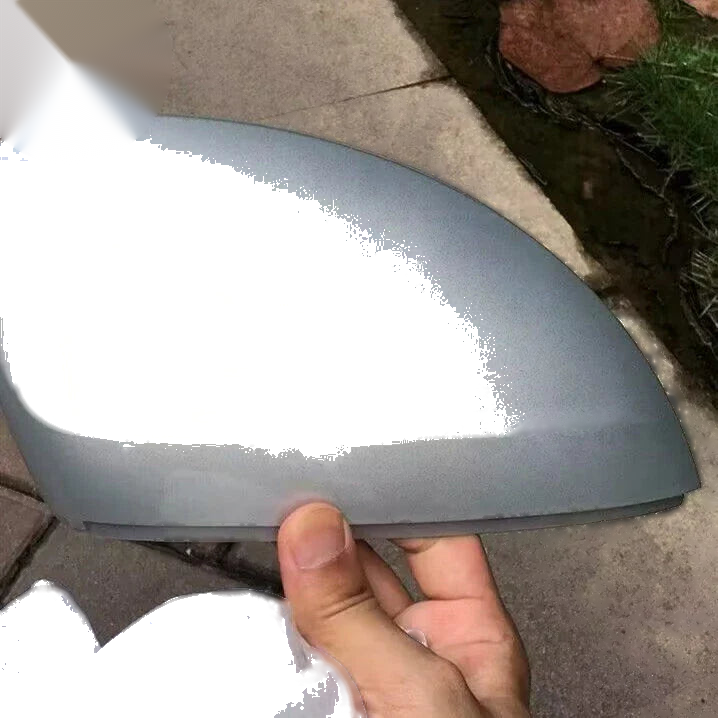 Volkswagen Tiguan Right Rear View Side Mirror Cover Silver (2018–2022)