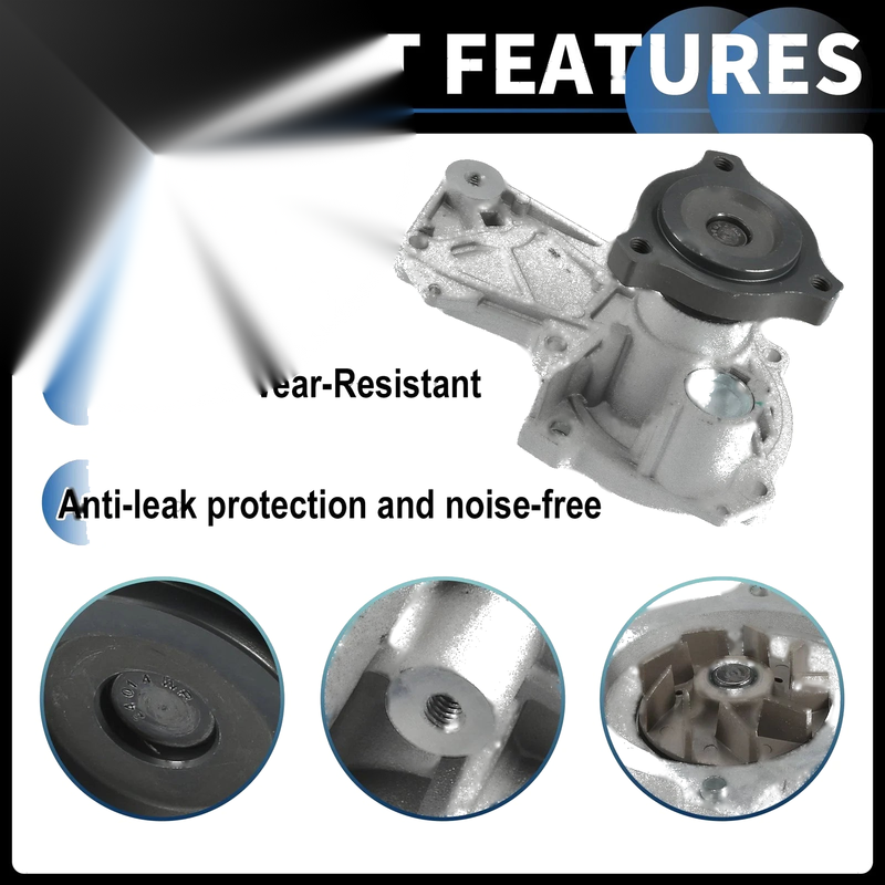 Ford Escape, Fusion Water Pump & Gasket Kit (2017-2019)