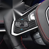 Corvette C8 Carbon Fiber Steering Wheel Remote Control Button Cover Trim