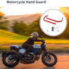 Motorcycles 1 Set Universal Hand Guard Knuckle Guard Red Aluminum Alloy