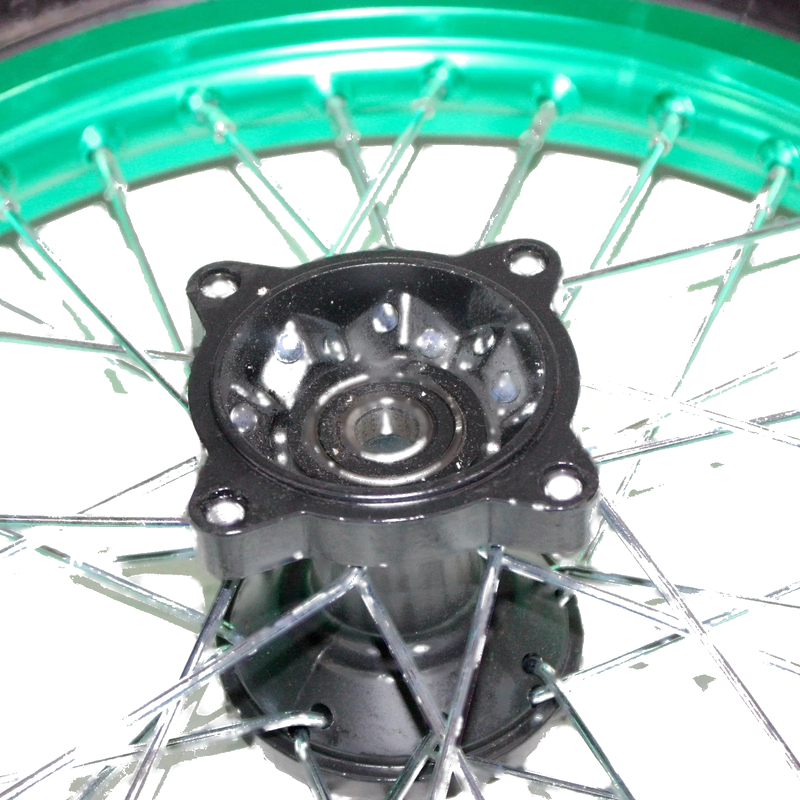 PIT PRO Dirt Bike 15mm Axle 14" Front Wheel Rim Tire (60-100)