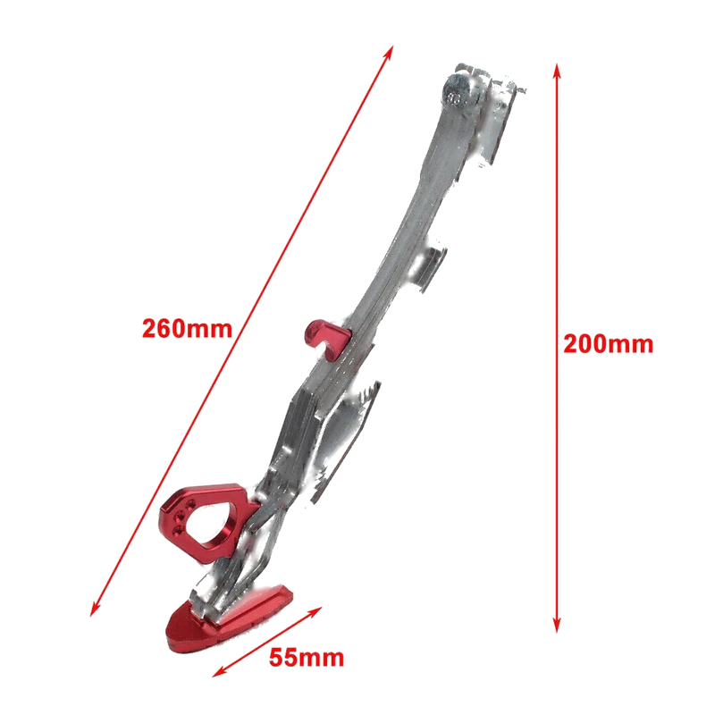 Universal Motorcycle CNC Foot Side Stand Support Leg Kickstand