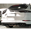 Porsche Cayenne 2018-2022 Real Carbon Fiber Rear Middle Trunk Spoiler Wing